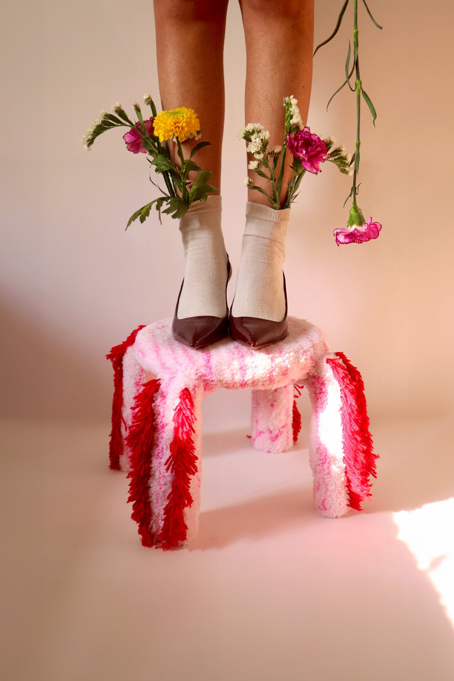 The ministool with fringes